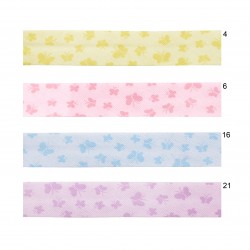 Cinta bies mariposas 25 mm....