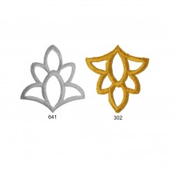 Apliques hilo metal (Ref....
