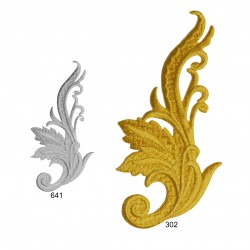 Apliques hilo metal (Ref....