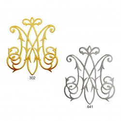 Apliques hilo metal (Ref....