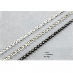Pasamanería strass 2 mm...