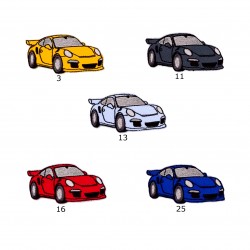 Aplique coche termoadhesivo...