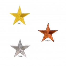Aplique  estrella 40 mm...