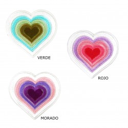Aplique corazón...