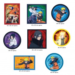 Expositor apliques naruto...