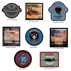 Expositor apliques top gun...