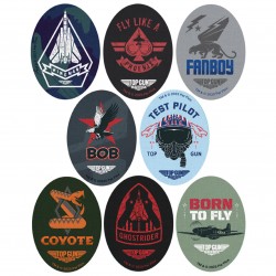 Expositor apliques top gun...