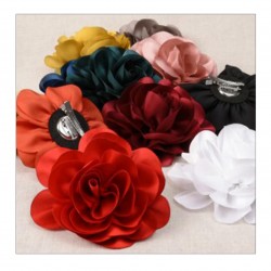 Flor con broche 11 cm (Ref....
