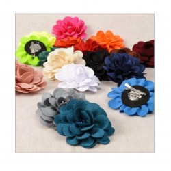 Flor con broche 8,5 cm...