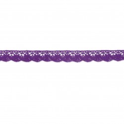 Puntilla bolillo algodón 15...