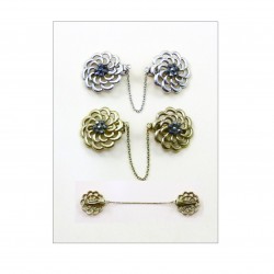 Manitas flor doble labrada...