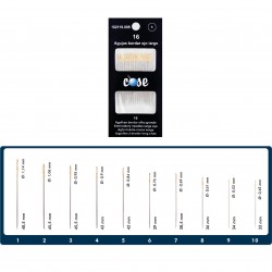 Aguja coser ojo largo y...