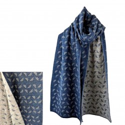 Bufanda motivos reversible...