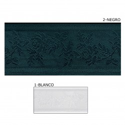 Galón jacquard flor (Ref....
