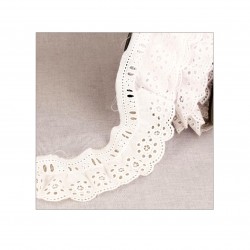 Bordado fruncido 65 mm...