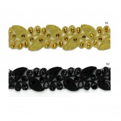 Pasamanería piedras 40 mm...