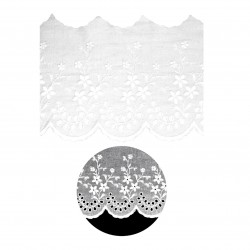 Bordado flores 120 mm (Ref....