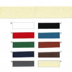 Cinta espiga 100% Algodón...