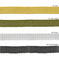 Pasamanería metalizada...