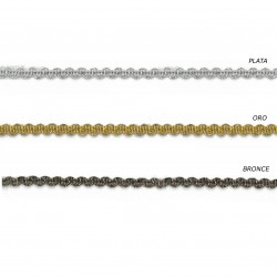 Pasamanería metalizada 6 mm...