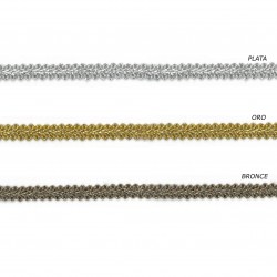 Pasamanería metalizada 11...