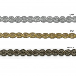 Pasamanería metalizada 14...