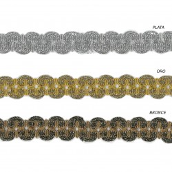 Pasamanería metalizada 25...