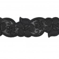 Pasamanería flores 60 mm...