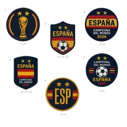 Apliques España bordados...