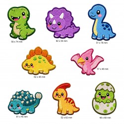 Apliques jurassic pets...