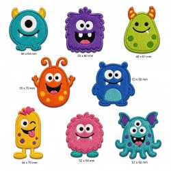 Apliques Monsters...