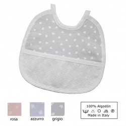 Babero estampado algodón...